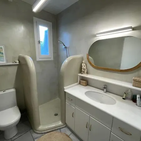 Stylish Cycladic Family With Private Gardens - Botanica Villa