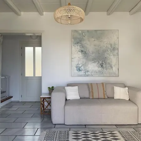 Stylish Cycladic Family With Private Gardens - Botanica Villa Agkeria