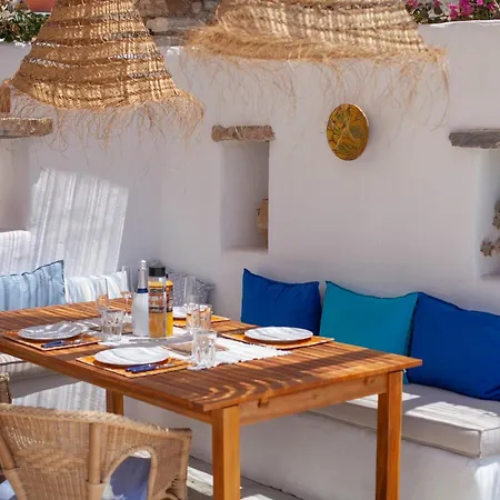 Stylish Cycladic Family With Private Gardens - Botanica *