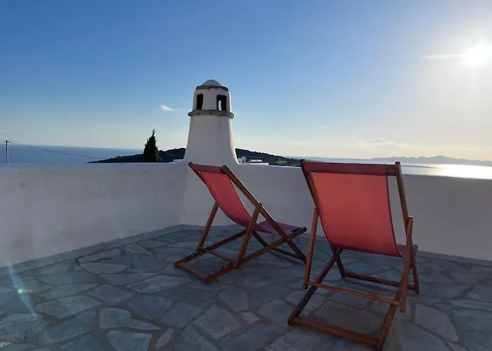 Stylish Cycladic Family With Private Gardens - Botanica Agkeria