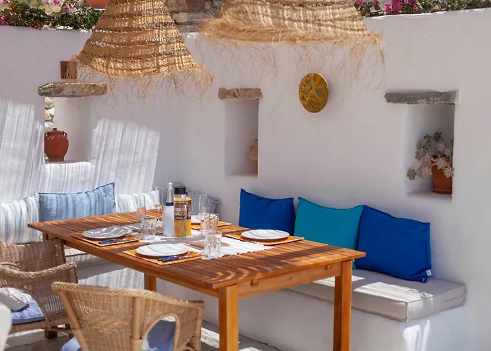 Stylish Cycladic Family With Private Gardens - Botanica *