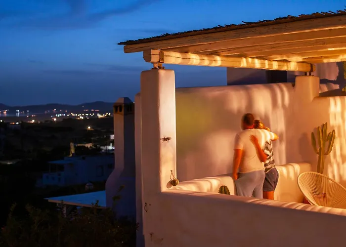 Villa Stylish Cycladic Family With Private Gardens - Botanica Agkeria