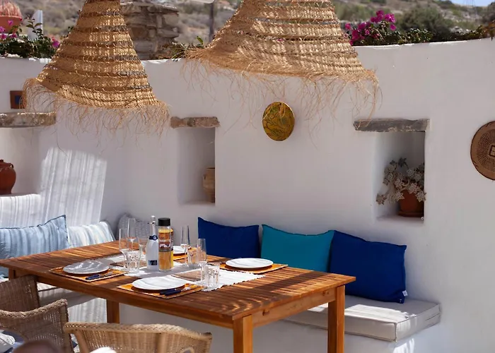 Stylish Cycladic Family With Private Gardens - Botanica *